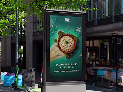 Visual Advertising System for a Premium Seafood Brand