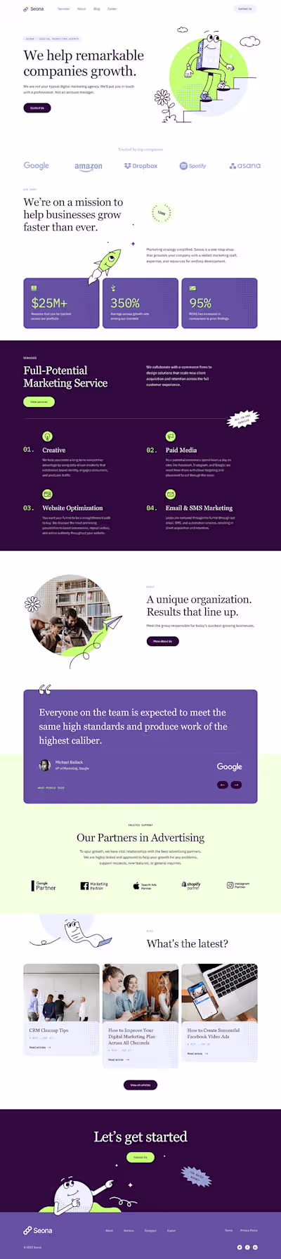 Digital Marketing Website