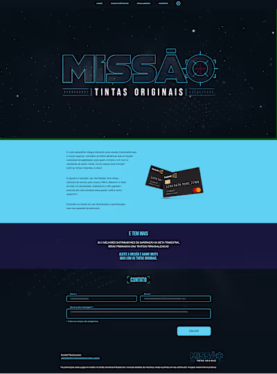 Web site Missão Tintas