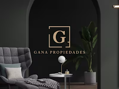 Gana Propiedades  Visual identity