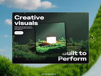 ONiV – Premium Framer Template for Agencies & Creatives