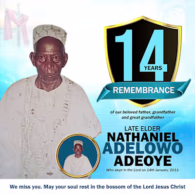 Memorial Tribute Flyer Design 