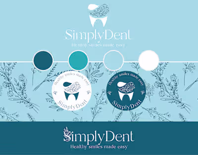 SmplyDend- Brand Identity Design 