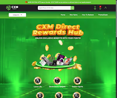 CXM Direct Mall Web Application Development