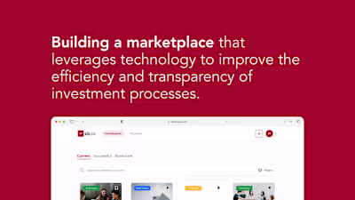Designing a digital marketplace on Behance