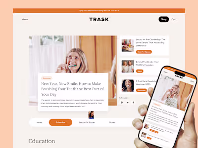 shopify blog page and blog inner page