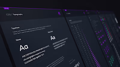 Full Scale UI Design System For Blockchain Social Platform