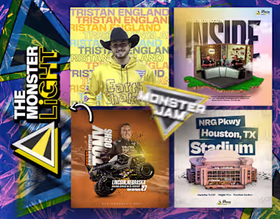 Sports Branding Design(The Monster Light)