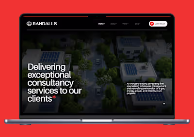Randalls Consulting | Website & Brand Identity Design