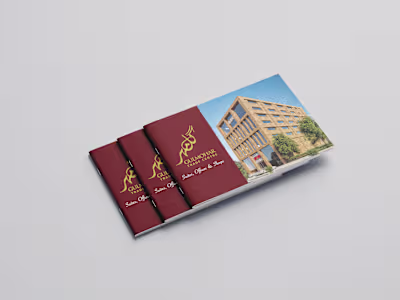 Real Estate Brand Gulmohar Brochure Booklet Design