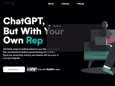 🤖 AI Chatbot Site Rafiq.ai