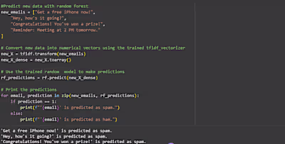 I built an AI Email Spam Classifier that filters spam automa...