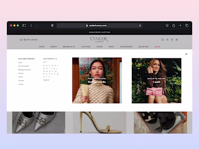 Creating a Design System for an E-commerce Website Redesign