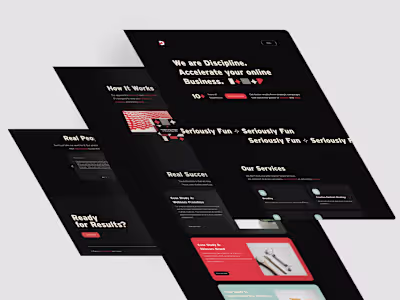 Modernizing Website & Branding for Discipline