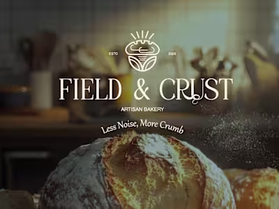 Brand Identity Creation for Field & Crust