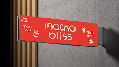 Mocha Bliss: Artisanal Coffee Branding