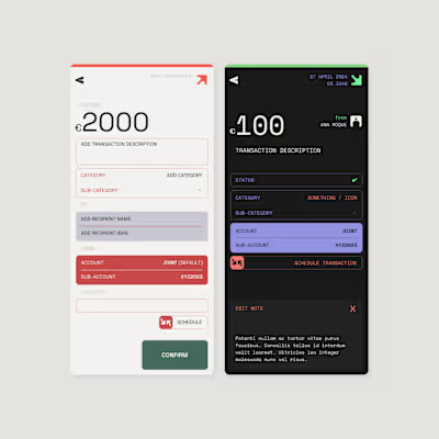 Web App Design - UX