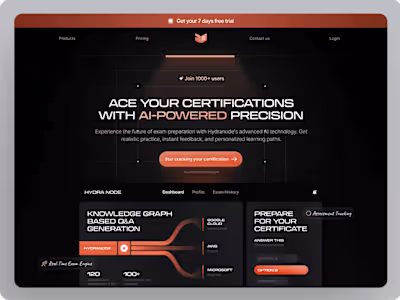 AI-Powered Certificate preparation platform