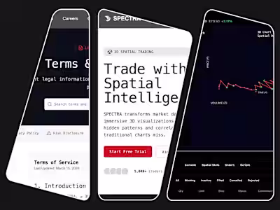 SPECTRA | Spatial Analysis Trading
