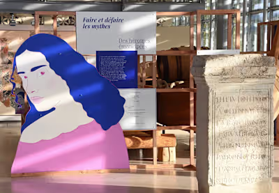 Illustrated Scenography for a museum