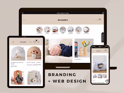 decantāre Branding & Web Design