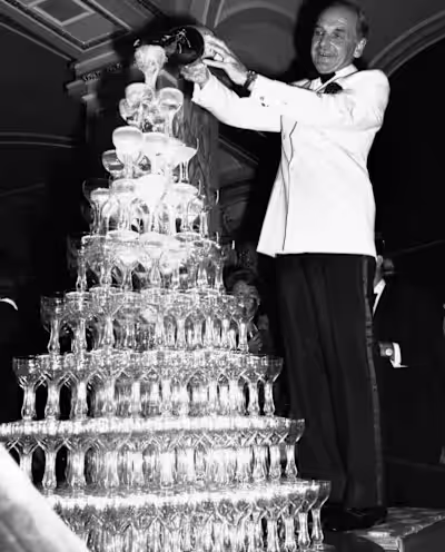 Champagne Celebration Ad Concept