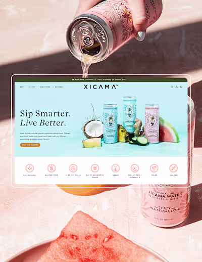 Xicama | Website & Email Design