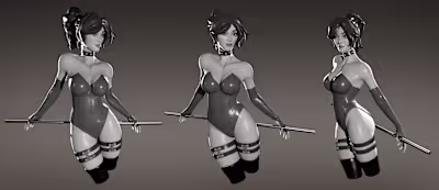 3D stylized character sculpt