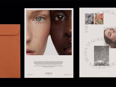 INIKA Brand & Rollout