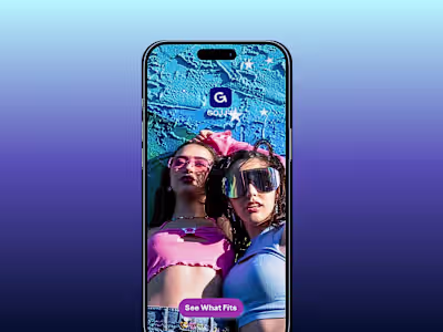 GOJJS – Fashion Discovery Mobile App Design