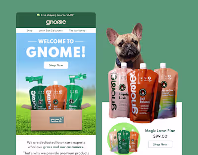 Gnome | Email Redesign