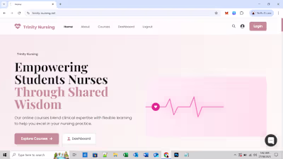 ✨ About Trinity Nursing Trinity Nursing was built because ma...