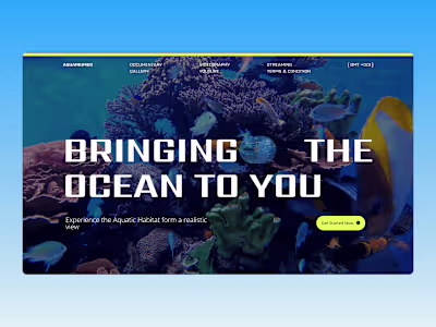 Aquariumus Figma to WordPress Development