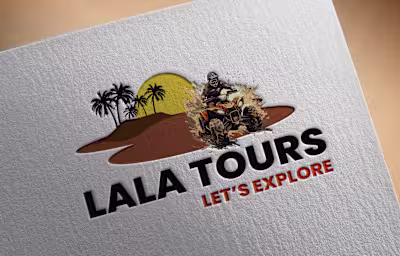 Logo Design for Lala Tours