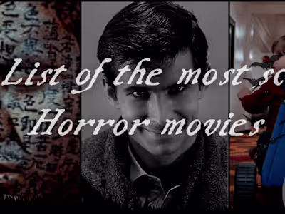 A list of top five best and scariest horror movies.