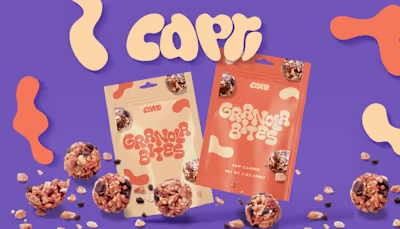 Capri - Snack packaging design 