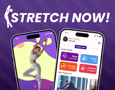 Stretch Now! Ui/Ux Design