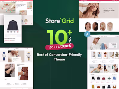 StoreGrid - Fashion & Multipurpose eCommerce Theme