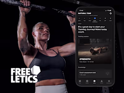 Freeletics Digital Product Design
