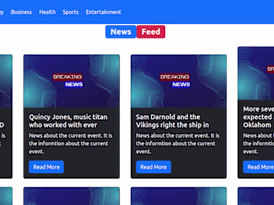 NewsFeed: A news Aggregator