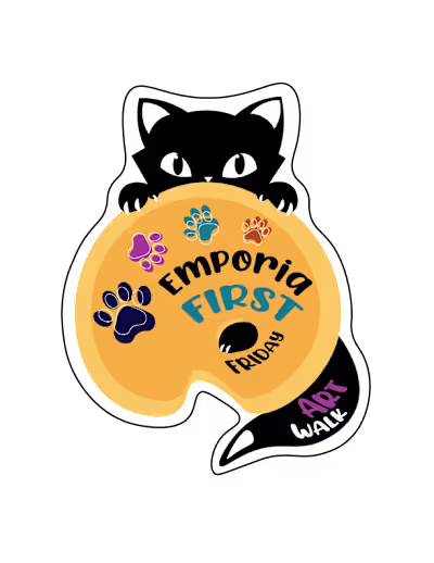 Illustrative Sticker Design 
