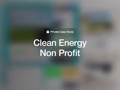Clean Energy Nonprofit: Website to Drive Research, & Membership