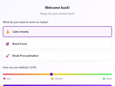AI-Driven Mental Exercise Platform Development