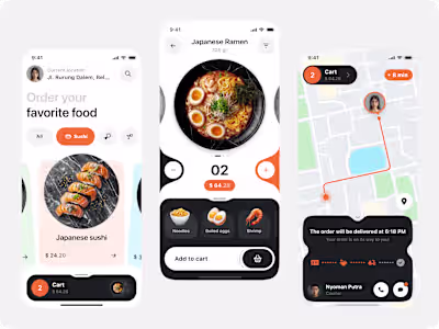 Food Delivery - Mobile App