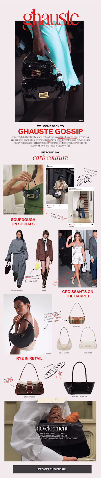 Email Design for Fashion Agency