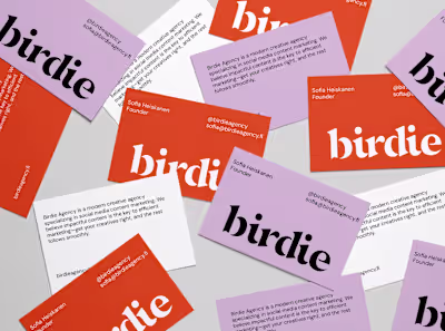 Birdie Agency Brand Identity