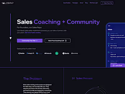 Founder-Led Sales Process | SalesMVP Lab