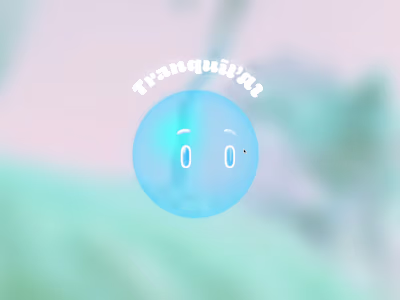 3D Voice AI Assistant for relaxation