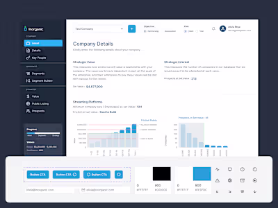 Inorganic Dashboard UI UX Redesign