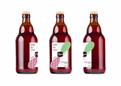 Standing out in the Kombucha Market with minimalist design